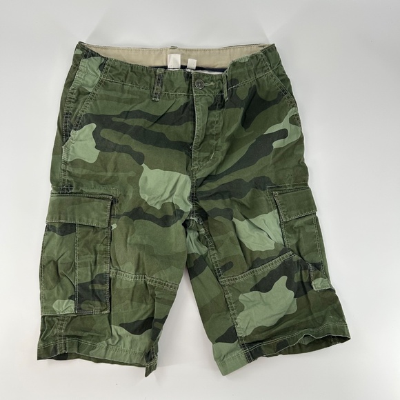 Boy GAP Husky Size 18 Cargo Shorts - Picture 5 of 6